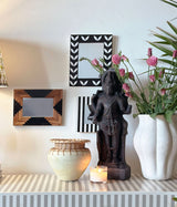 Ancient Black Guardian Statue