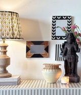 Noir Leaf Vegan Inlay Mirror