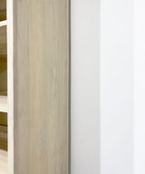 Teak Off White Washed Display cabinet / Bookcase - Zufolo Designs