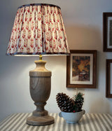 Vintage Rose Pleated Lamp