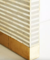 Glory Grey Vegan Inlay Console - Zufolo Designs
