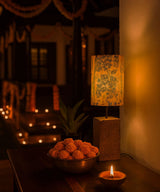 Vintage Ocher Crane  Lamp Ensamble - Zufolo Designs