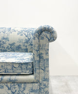 Repere Linen Printed Sofa - Zufolo Designs
