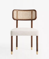 Prana Cane Teak Dining Chair
