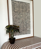 Large natural zoro wall art - Zufolo Designs