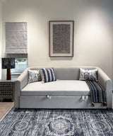 Nautical fringe cushion cover - Zufolo Designs