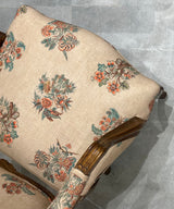 Teak Hand Carved Vintage Fiza Chair - Zufolo Designs