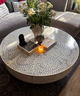 Botanical Vegan Inlay Coffee Table