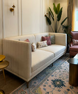 Torry Ivory Sofa - Zufolo Designs