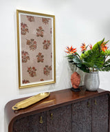 Floating Vintage Marigold Wall Art - Zufolo Designs