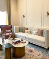 Laura floral Hand tufted rug. - Zufolo Designs