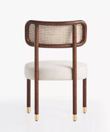 Prana Cane Teak Dining Chair