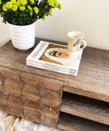 Hard Wood Cher Media Console - Zufolo Designs
