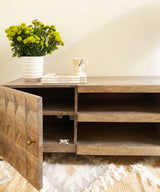 Hard Wood Cher Media Console - Zufolo Designs