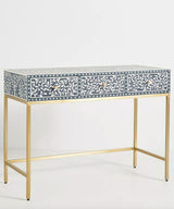 Floral Vegan Inlay  Console - Zufolo Designs