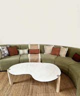 White Grain Costal Coffee Table - Zufolo Designs
