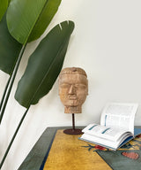 Antique Face Sculpture - Zufolo Designs