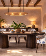 Akaar Acacia Wood Dining Table