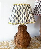 The Gulmohar Rattan Table Lamp