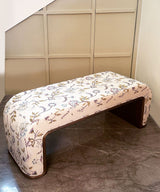 Flora Embroidered Bench - Zufolo Designs