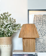 Raffia Table Lamp Ensamble - Zufolo Designs