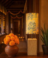 Vintage Ocher Crane  Lamp Ensamble - Zufolo Designs