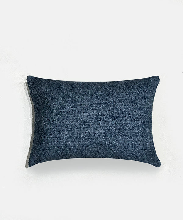 Boucle Blue Long Cushion Cover