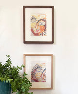 Brush Stroke Face Wall Art Edition 1 - Zufolo Designs