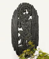 Coal Krishna Sculpture - Zufolo Designs