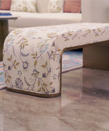 Flora Embroidered Bench - Zufolo Designs