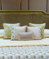 Silk flower cushion cover - Zufolo Designs