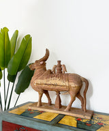 Nandi sculpture - Zufolo Designs