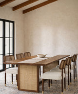 Prana Cane Teak Dining Chair