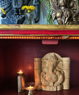 Pillared Ganesha Sculpture - Zufolo Designs