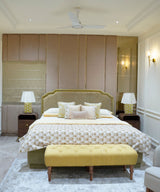 Olive Persian Print Bed - Zufolo Designs