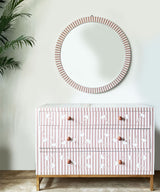 Blush Vegan Inlay Mirror - Zufolo Designs