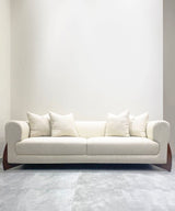 Azro Linen Off White Sofa - Zufolo Designs