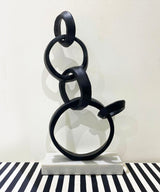 Knotted Rings Decorative Object / Decor - Zufolo Designs