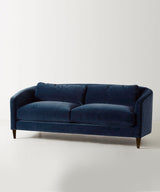 Plush Midnight Blue Three Seater Sofa - Zufolo Designs
