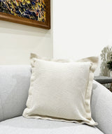 Textured Milk Cushion Cover - Zufolo Designs