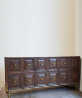 Cacao Carved console - Zufolo Designs
