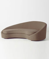 Low Floating Taupe Three Seater Sofa - Zufolo Designs