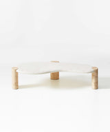 White Grain Costal Coffee Table - Zufolo Designs