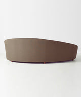 Low Floating Taupe Three Seater Sofa - Zufolo Designs