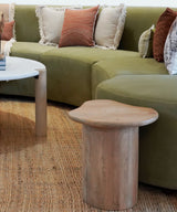 Abstract Wood End Table - Zufolo Designs