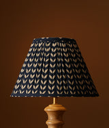Indigo Leaf Lampshade