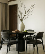 Dune Coal Teak Dining Table