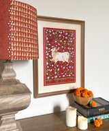 Saffron Sapphire Block It Away Lamp Ensemble - Zufolo Designs