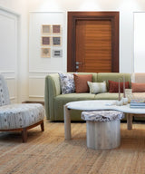 White Grain Costal Coffee Table - Zufolo Designs