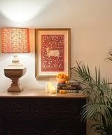 Saffron Sapphire Block It Away Lamp Ensemble - Zufolo Designs